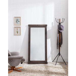 4-Panel Wood Frame with Arc Top Rustic Window Shutter Style Room Divider - M7112
