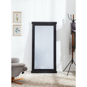 Full Length Modern Wooden Frame Beveled Leaning or Wall Mounted Wall Mirror... - M7103