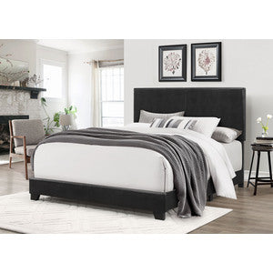Fabric Upholstered Platform Bed - Full (Cappuccino) - M7581-FULL-CP