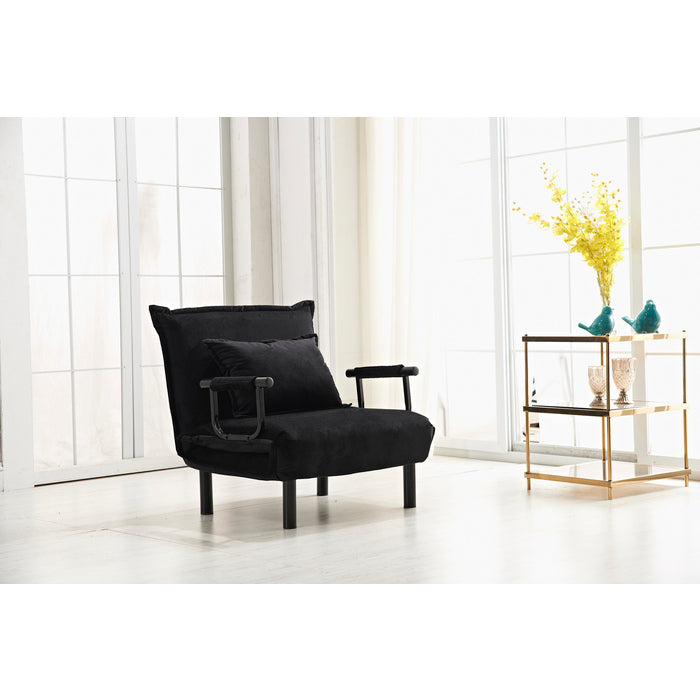Black Accent Chair - M8067-BK