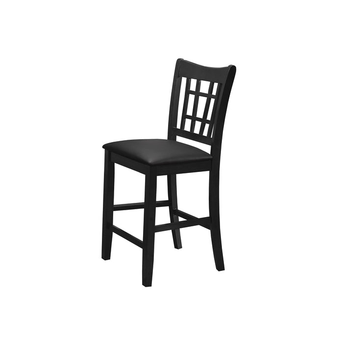 Espresso Upholstered Parson Dining/Counter Height Chair - M7763