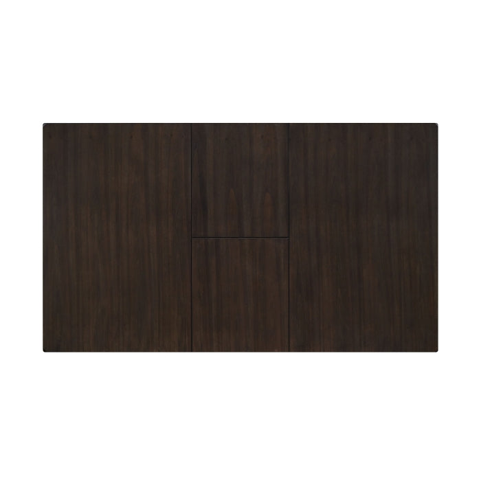 Mindy Wood Veneer Counter Height + 18" Butterfly Leaf Table Top and Shelves... - M7801
