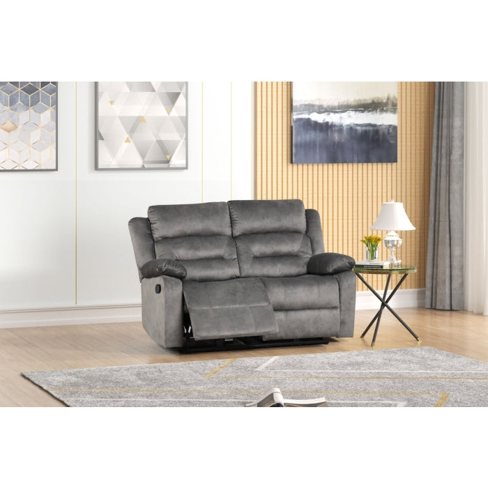 Bronzing Fabric Tufted Upholstered Pillow Top Armrest Manual... - M8078-LOVE