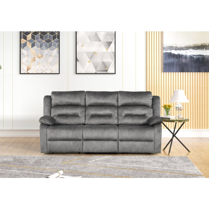 Bronzing Fabric Tufted Upholstered Pillow Top Armrest Manual Sofa.
Weight... - M8078-SOFA