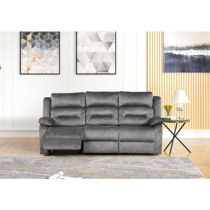 Bronzing Fabric Tufted Upholstered Pillow Top Armrest Manual Sofa.
Weight... - M8078-SOFA