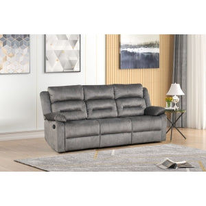 Breathable Air Leather Material Faux Leather Manual Recliner Chair - M8085-RECL