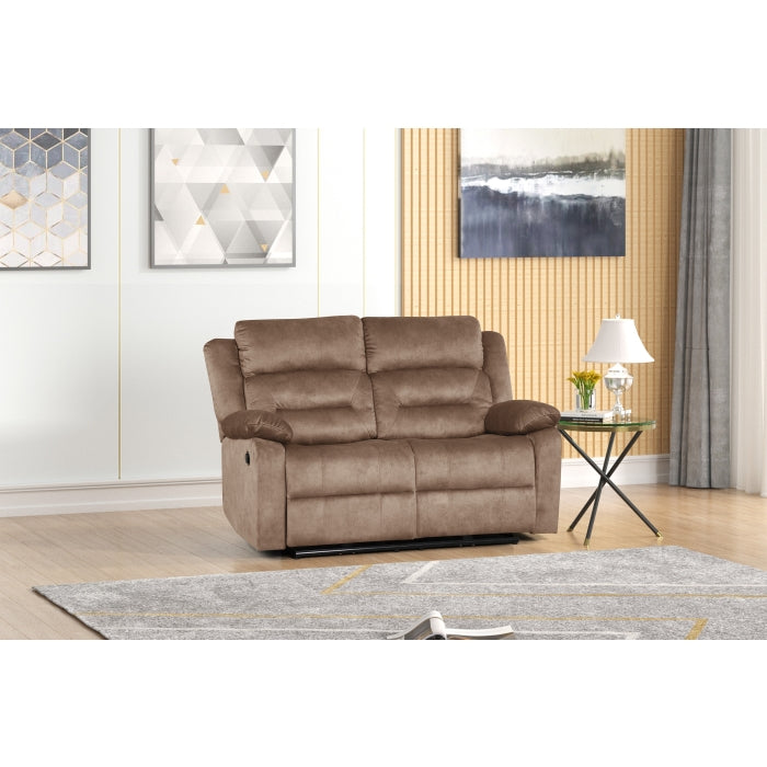 Bronzing Fabric Tufted Upholstered Pillow Top Armrest Power Loveseat.
Weight... - M8082-LOVE