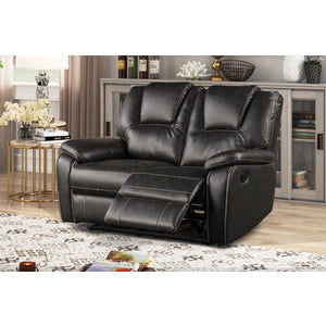 Breathable Air Leather Material Faux Leather Manual Recliner Chair - M8085-RECL
