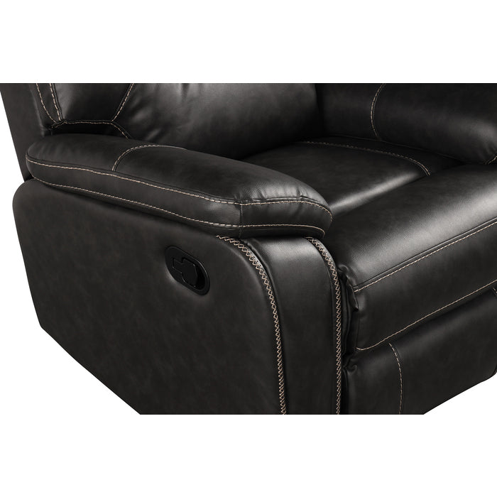 Breathable Air Leather Material Faux Leather Manual Recliner Chair - M8086-RECL
