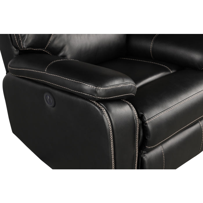 Breathable Air Leather Material Faux Leather Power Recliner Chair with USB - M8087-RECL