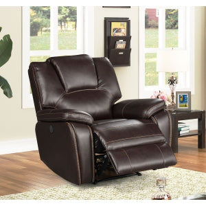 Breathable Air Leather Manual Reclining Sofa - M8195-SOFA