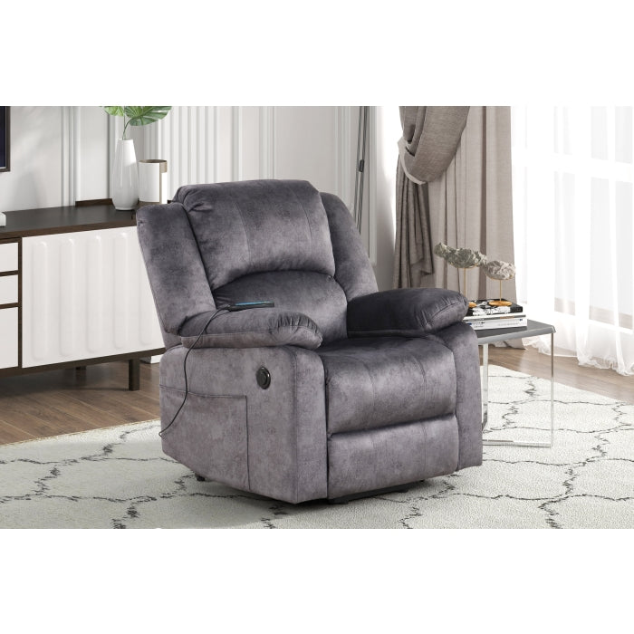 Fabric Power Lift Up Recliner Chair w/ Massage - M8106