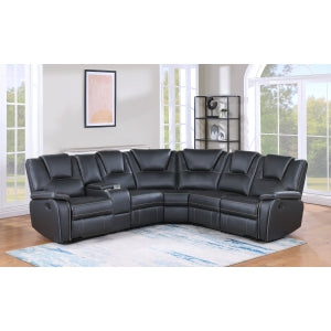Breathable Air Leather Modular Sectional Sofa - M8190