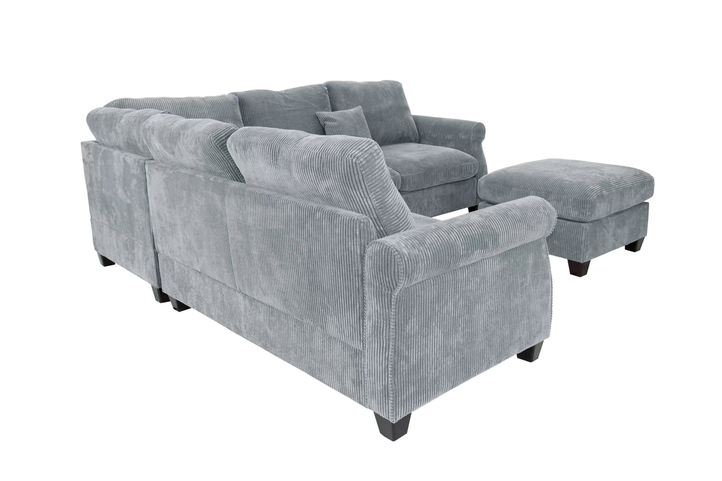 CORNER WEDGE+OTTOMAN - F8305-3