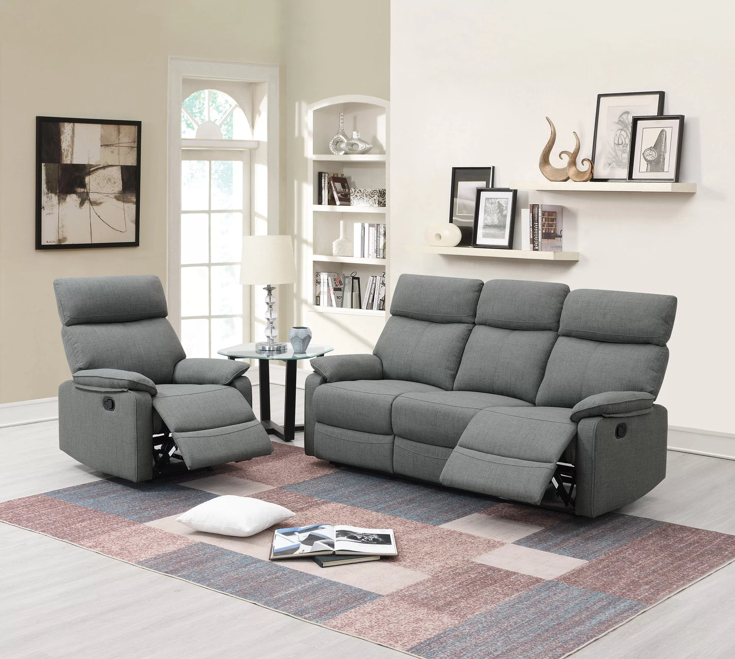 Manual Reclining Sofa - F8773