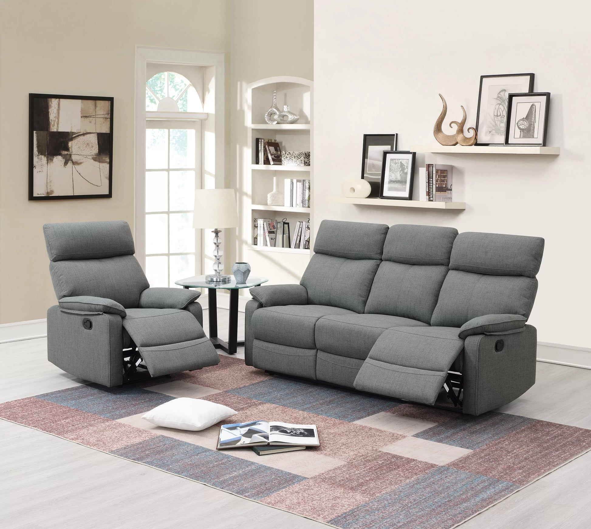 Manual Reclining Sofa - F8773