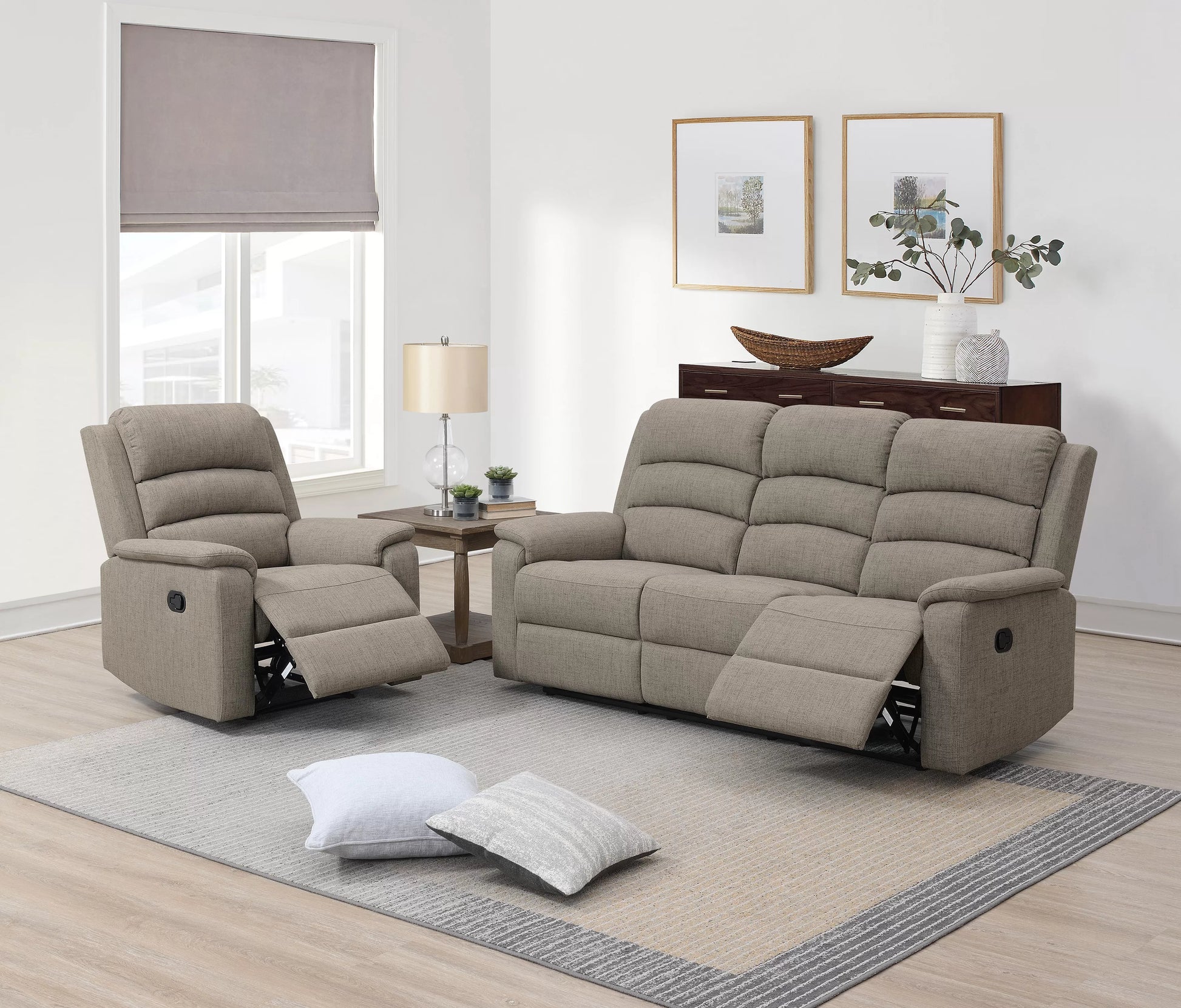 Manual Reclining Sofa - F8779
