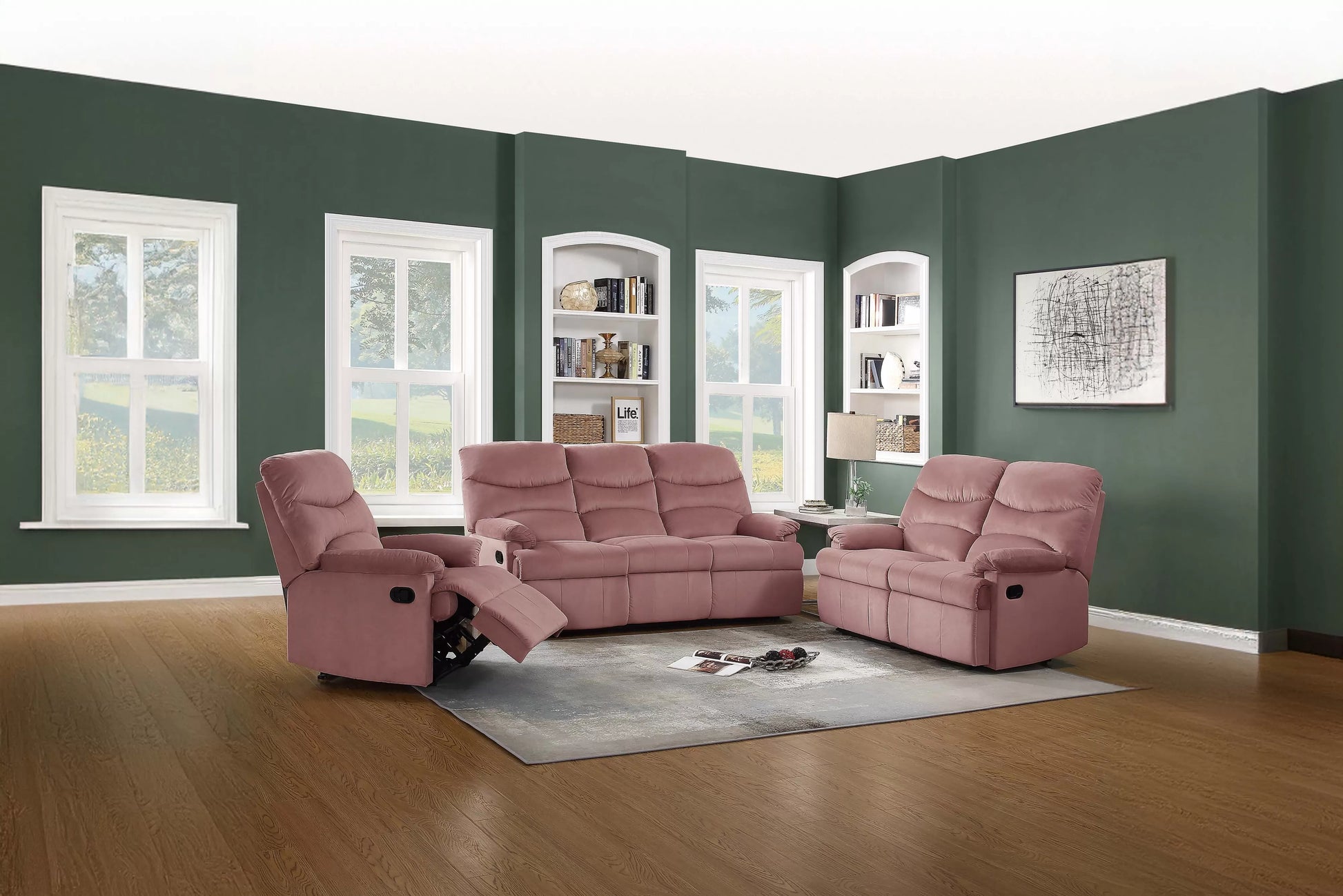 Manual Reclining Loveseat - F8788